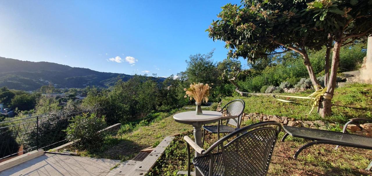Ferienwohnung Calme Et Vue Panoramique Pégomas Exterior foto