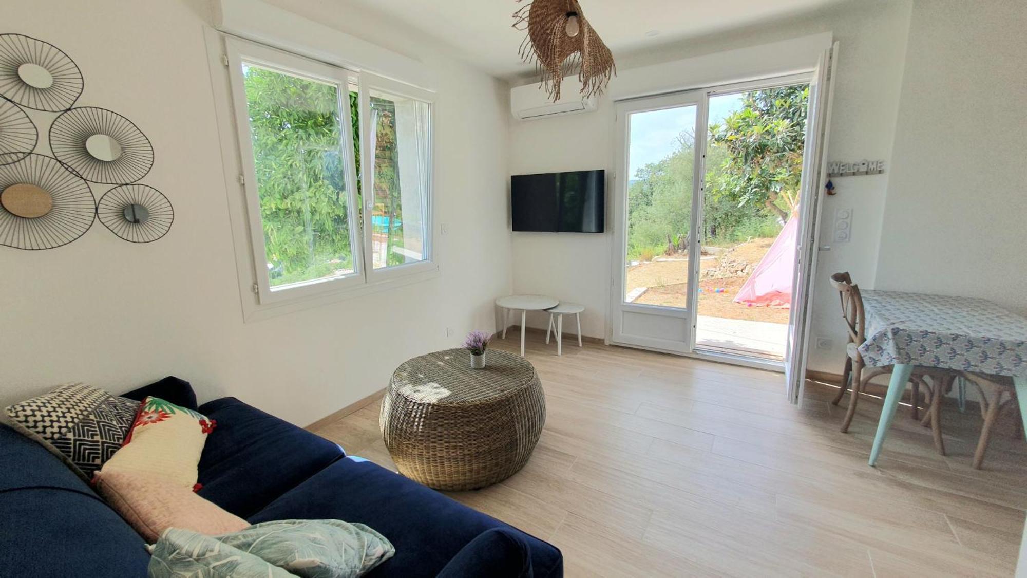 Ferienwohnung Calme Et Vue Panoramique Pégomas Exterior foto